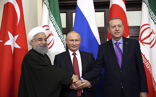 Rouhani Putin Erdogan