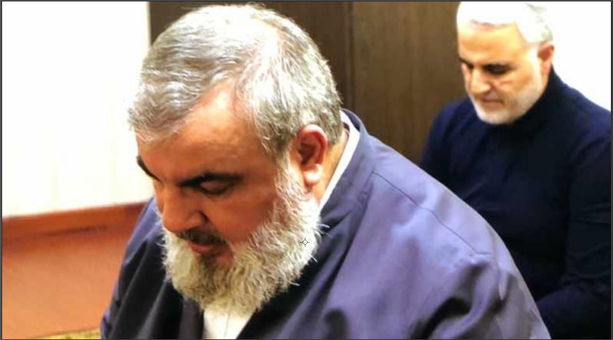 Sayyed Nasrallah Suleimani praying