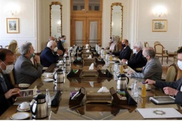 Zarif Griffith Tehran meeting