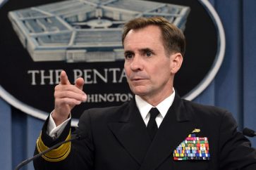 Pentagon press secretary John Kirby