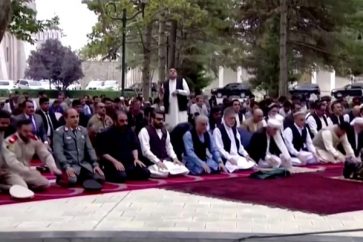 Adha prayer Kabul rocket attack