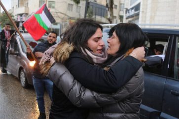 Khalida Jarrar and daughter Suha