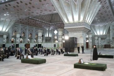 Raisi cabinet members Imam Khomeini Mausoleum