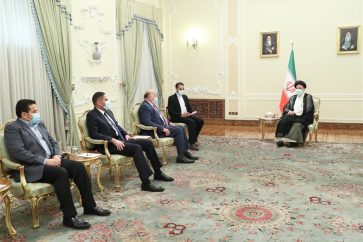 Raisi Iraqi delegation