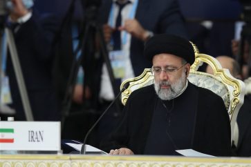 Iranian President Ebrahim Raisi