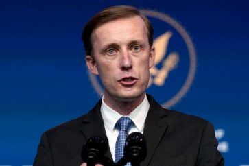 US President Joe Biden’s national security adviser Jake Sullivan