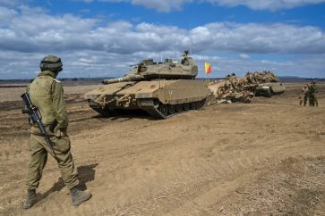 Israeli drill Golan