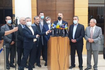 Amir Abdollahian Beirut Airport