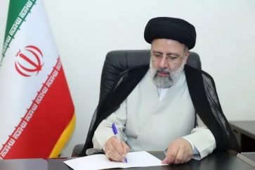 Iranian President Ebrahim Raisi