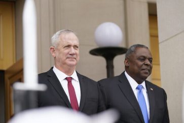 Lloyd Austin, Benny Gantz