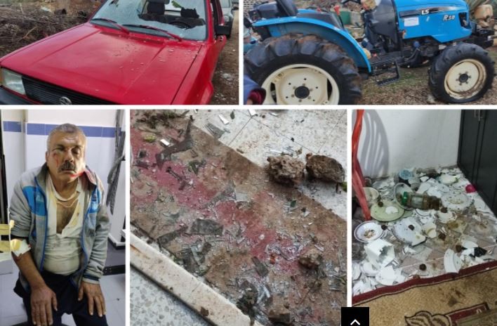 Settlers attack Palestinian village