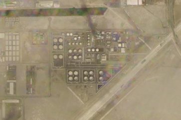 Al-Musaffah oil refinery Abu Dhabi