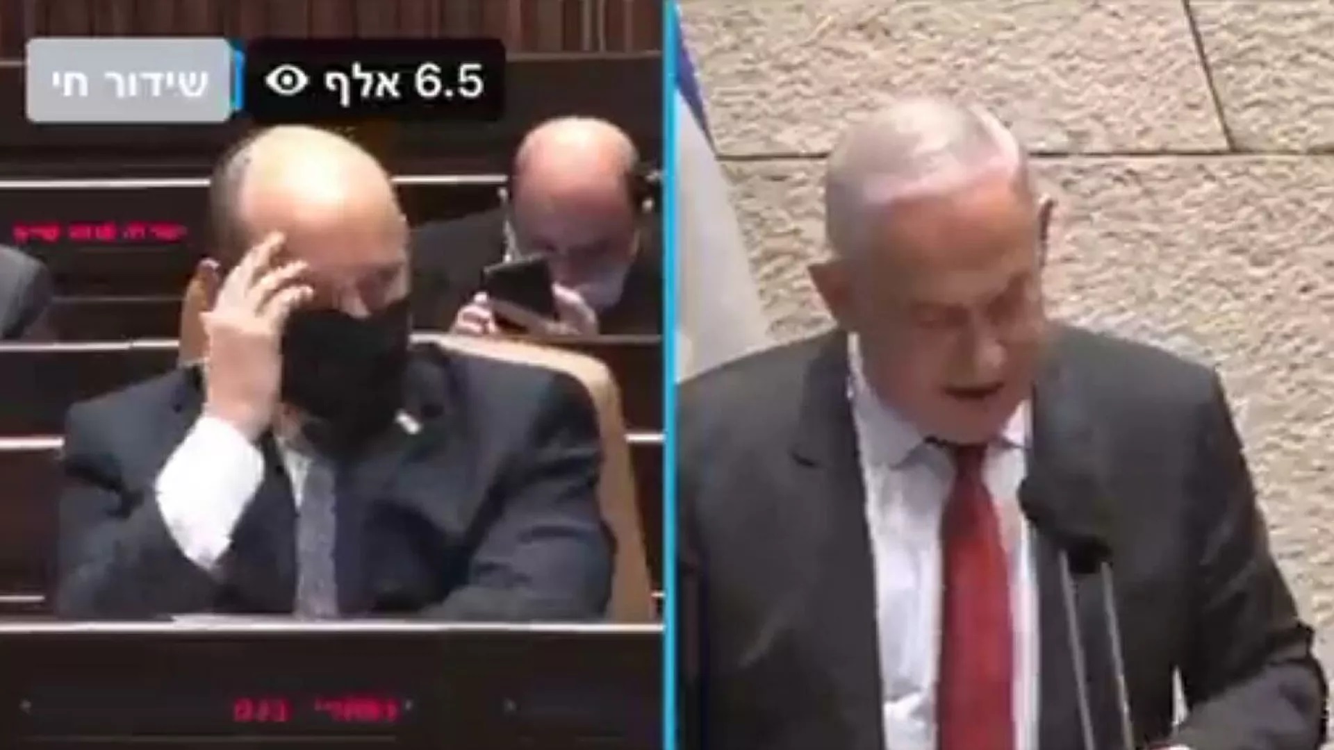 Bennett Netanyahu Knesset
