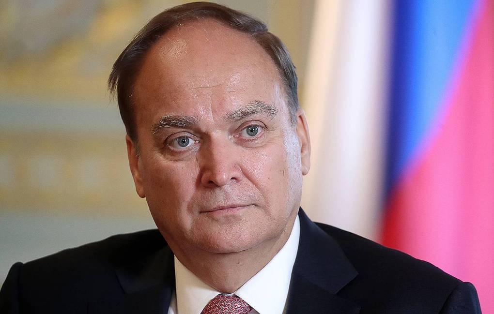 NEW YORK CITY, USA SEPTEMBER 26, 2019: Russia's Ambassador to the USA Anatoly Antonov gives an interview to the TASS news agency. Valery Sharifulin/TASSÑØÀ. Íüþ-Éîðê. ïîñîë Ðîññèè â ÑØÀ Àíàòîëèé Àíòîíîâ âî âðåìÿ ýêñêëþçèâíîãî èíòåðâüþ àãåíòñòâó ÒÀÑÑ. Âàëåðèé Øàðèôóëèí/ÒÀÑÑ