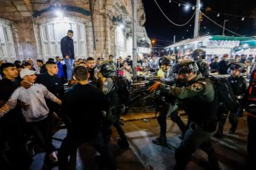 Clashes Al-Quds Damascus Gate