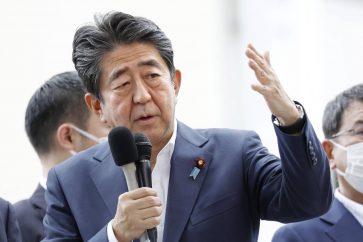 Former Japanese PM Shinzo Abe