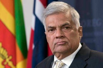 Sri Lanka's Prime Minister Ranil Wickremesinghe.