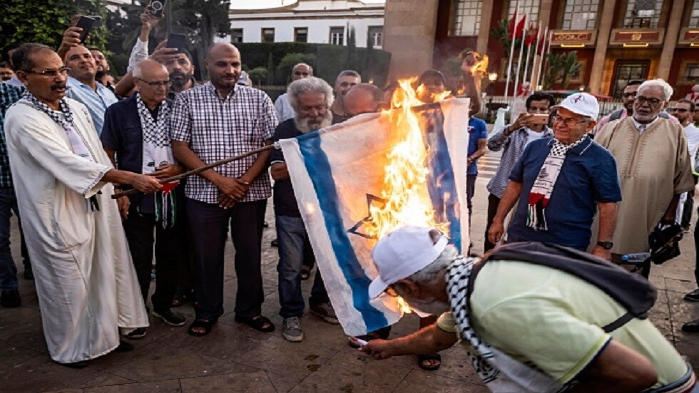 Moroccans protest against normalization