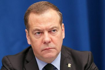 Russian Security Council Deputy Chairman Dmitry Medvedev