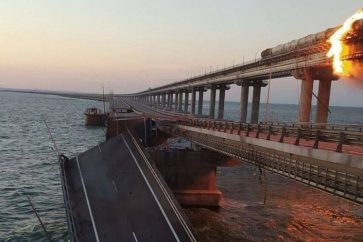 crimean bridge exploxion