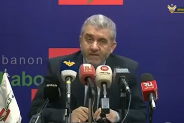 Lebanese Labor minister Mustafa Bayram