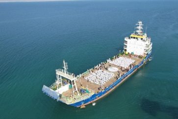 Collective Wedding being Held on board Emirati Ship Seized by Yemen's Ansarullah