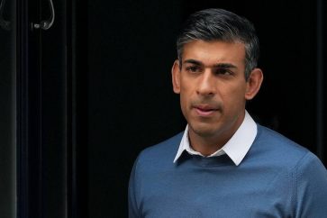 British PM Rishi Sunak