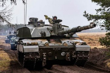Challenger 2 tank