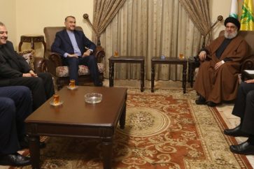 Sayyed Nasrallah meeting Amirabdollahian