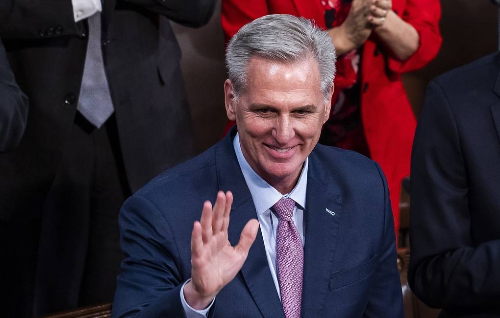 House of Representatives speaker Kevin McCarthy