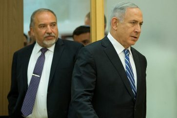 Liberman Netanyahu