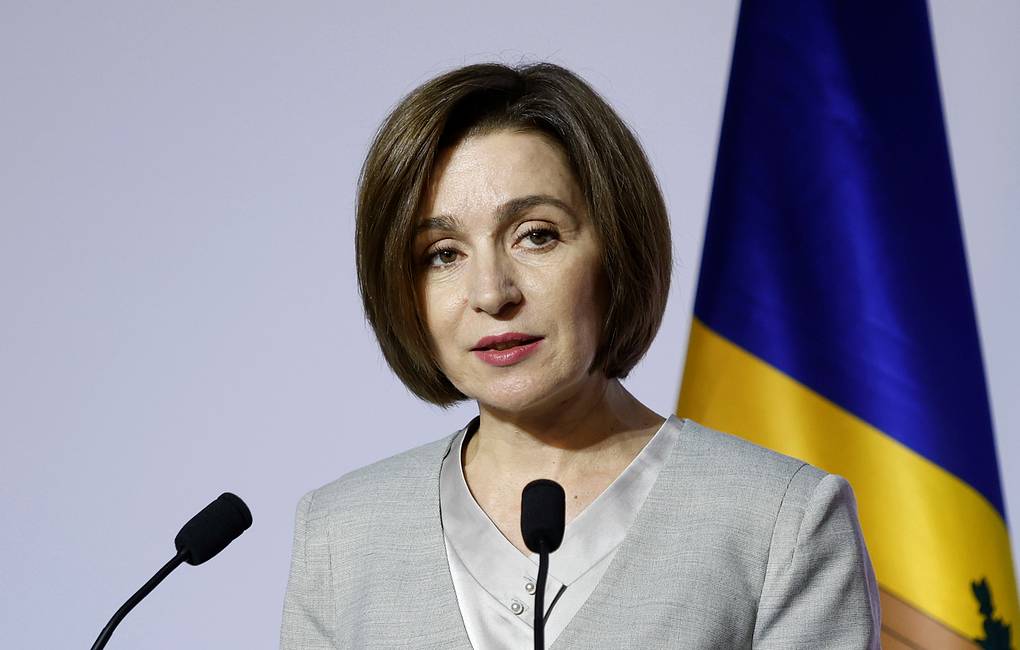 Moldova's President Maia Sandu