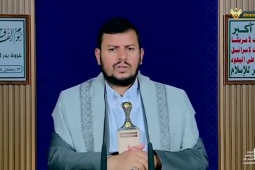 Head of Yemen's Ansarullah Movement Sayyed Abdul Malik Badreddine Al-Houthi