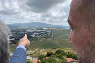 Iranian foreign minister Hussein Amirabdollahian on Lebanon border eying Occupied Palestine