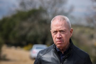 Israeli DM Yoav Gallant