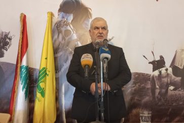 Head of Loyalty to Resistance parliamentary bloc, Hajj Mohammad Raad,