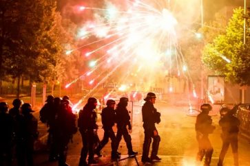 French police unrest