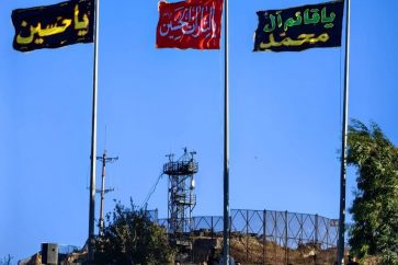 Yaroun banners south Lebanon