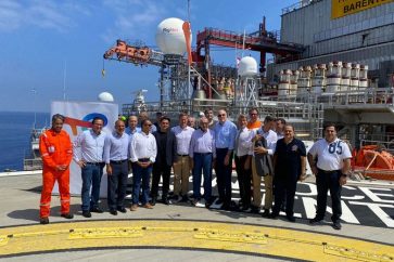 Lebanon drilling platform