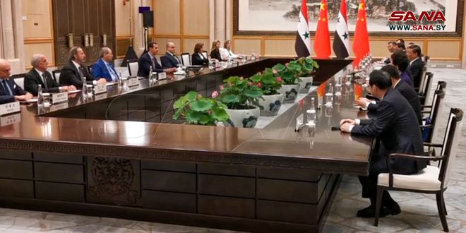 Assad Xi summit China