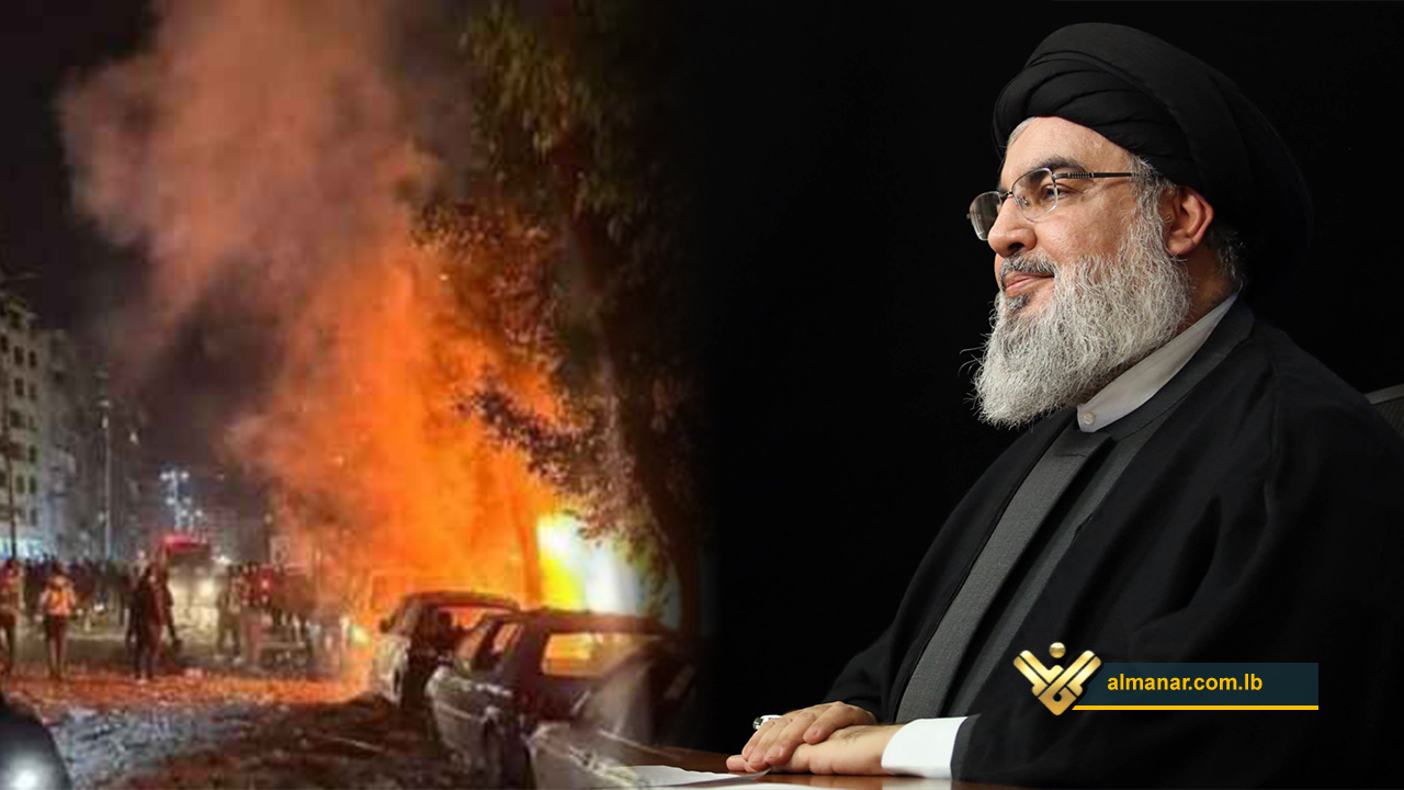 Sayyed Nasrallah Dahiyeh blast Arouri