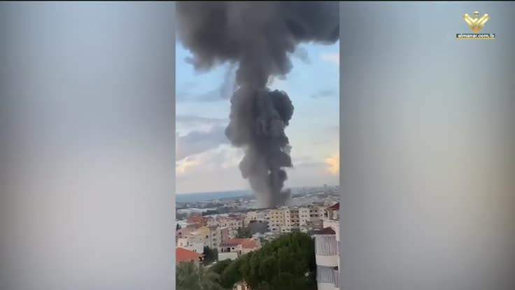 IOF Airstrike on Ghaziyeh, Lebanon