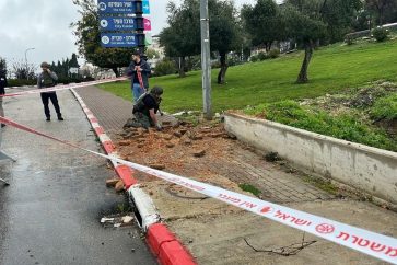 Safed missile strike