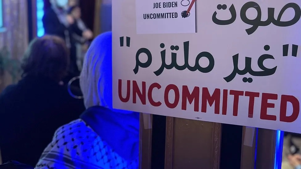 Uncommitted Diden Michigan Democratic Primary