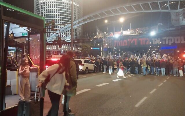 Tel Aviv protest