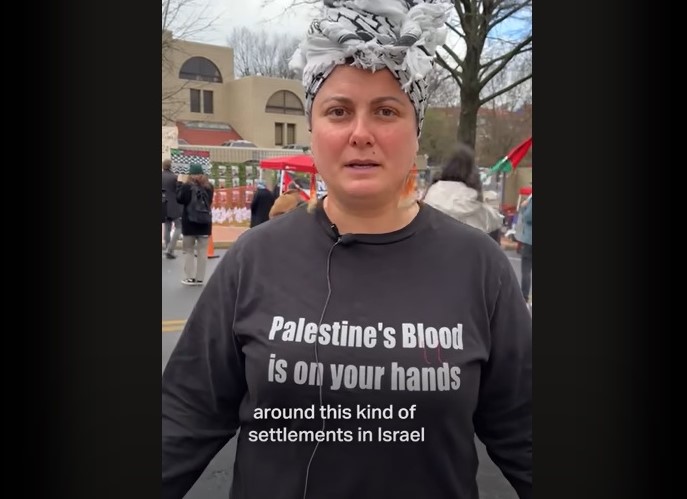 US activists set up settlement near Israeli embassy in Washington