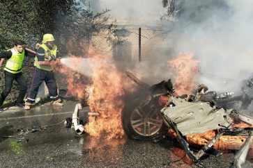 Israeli drone strike south Lebanon