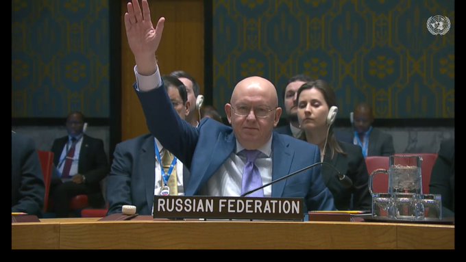 Russian envoy UNSC