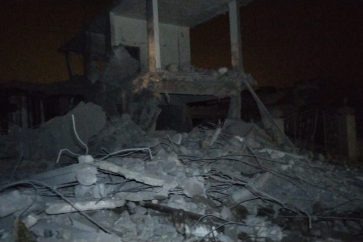 Israeli strike Teir Harfa