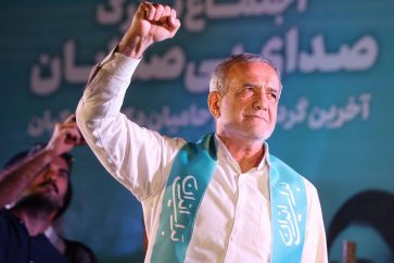 Iranian President-elect Masoud Pezeshkian.